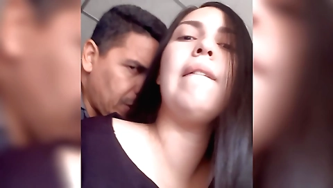 Indian brunette fucks a black dude while he was drunk