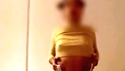 Indian chick with small tits masturbates on camera