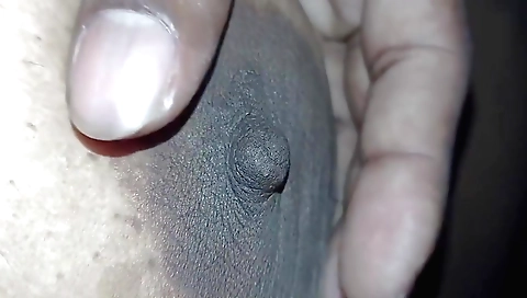 Solo desi aunty nipples masturbate naked in her bed in bed 1