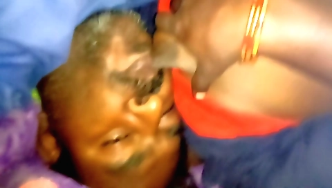 Girl gets off a car and gets home with a sexy bra and panties