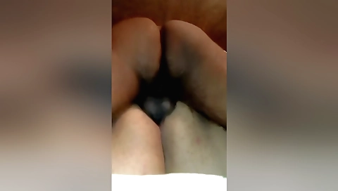 amateur sex video showing a hot brunette in big ass