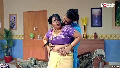 Chubby brunette milf with huge natural tits fucked