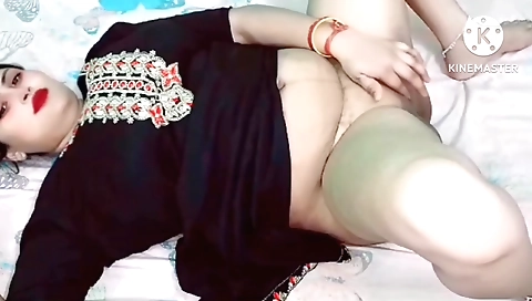 Amateur chubby brunette is getting fucked from behind