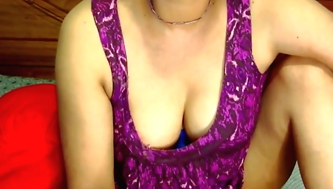 Indian beauty in sexy outfit naked during solo video