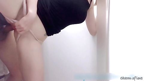 Amateur brunette teen 18+ with small tits and a cute face