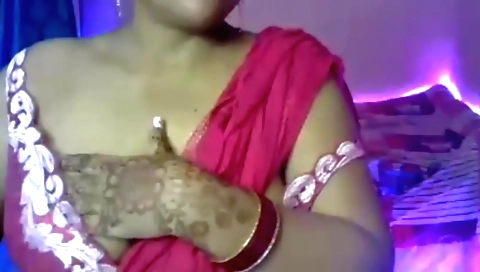 Hot Desi Village Girl Rubs Boobs While Enjoying Self Sex