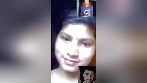 Stunning brunette amateur shows off her naked body