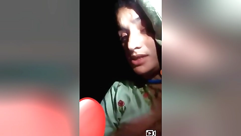 Papi bhabhi shows her big boobies and sexy pussy in pov