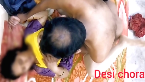 Indian with small tits gets fucked in an amateur vid