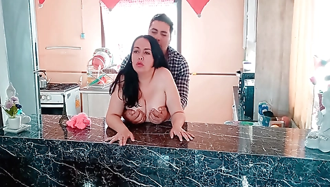 Indian amateur milf fucks with my cock and gets her ass on