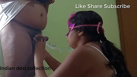 Amateur brunette babe gets fucked in front of the webcam