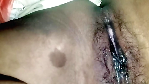 Indian hairy girl in sexy red dress rides her boyfriend