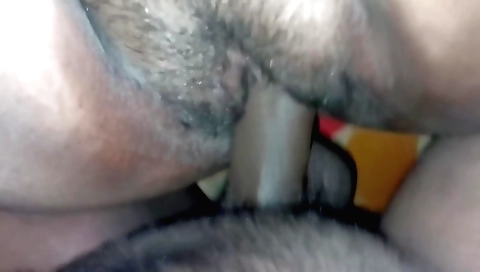 Indian hootie cum on a hot boyfriend's face in porn video