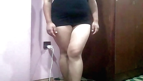 Hot Asian amateur solo video with a sexy hairy pussy