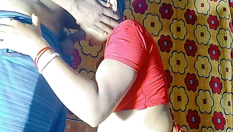 Amateur brunette with hairy pussy fucked by her stepdad