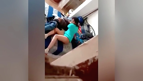 Indian brunette with big tits and a round ass is massage