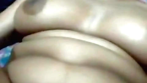 Indian chick fucks her neighbors pussy with her cock