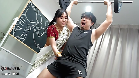Indian Gym Teacher Prefer Not Only Exercise But Also Hardcore Sex