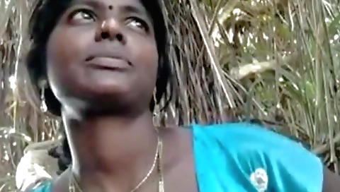 Hairy indian brunette in outdoor amateur video video