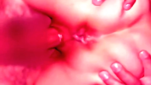 Wife sucking a man's hard dick and moaning so hard