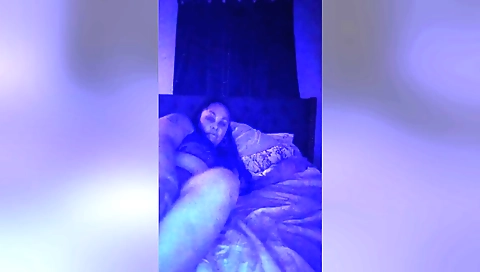 Big booty brunette with large tits in solo sex video