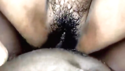 Indian girl with hairy pussy gets fucked in village