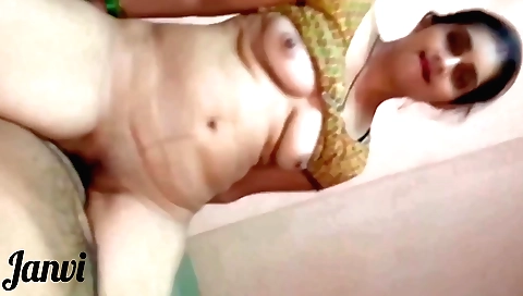 Indian brunette with a large ass fucked in the ass