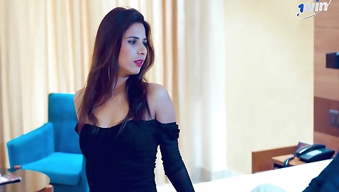 Indian girlfriend seduces husband by giving him a hand toy