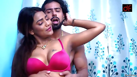 Big black tanned teen with sexy curves and tits at work!