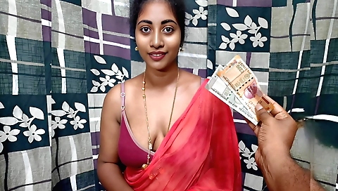 Busty indian lady gets her hairy pussy pounded by a stranger