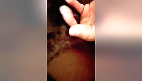 Amateur girl with hairy pussy cums while playing with her body