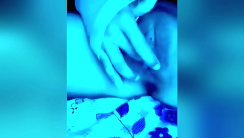 Indian girl is making herself naked in the bedroom