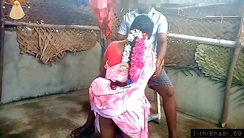 Indian maid fucked during sex and has her cunt slapped