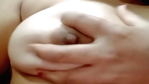 A hot Indian girl rubs her pussy and her cunt and makes herself moans