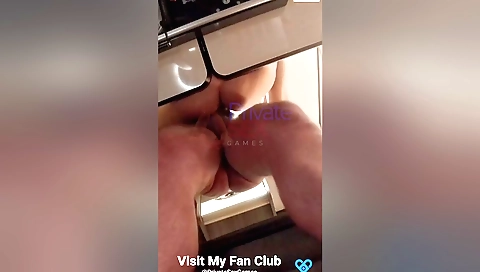 Hot milf with big pussy sucking a dick deep inside her