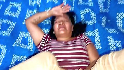 Indian mature girl with a big pussy becomes addicted to me