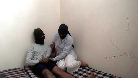 Indian video with a hot real stepsister who was stuck in bed