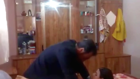 Blonde brunette gets fucked by her boss in a hidden cam video