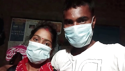 Chubby chick is doing a great handjob with his husband