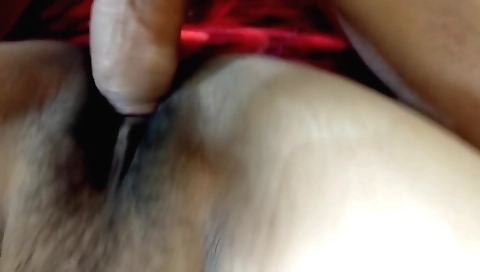 hairy amateur chick enjoying her pussy being fucked