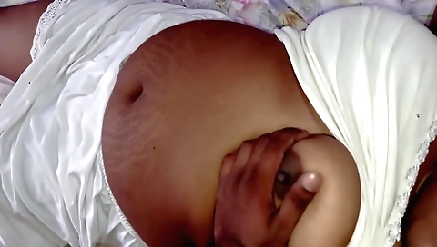 Big boobed teacher fucks her students in her bedroom