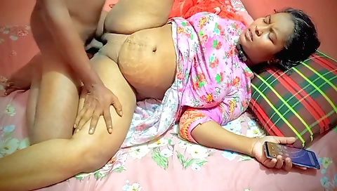 Indian big ass brunette getting fucked in a sexy way