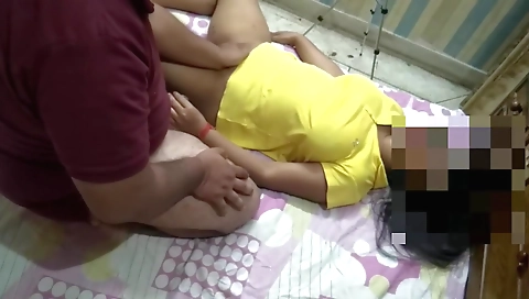 Indian brunette with big boobs is in a webcam video