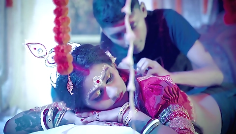 Hot amateur brunette video showing a sweet blowjob