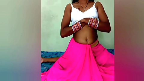 Horny brunette teen 18+ gets her pussy rubbed hard and she moans loud