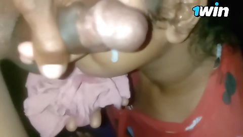 Brunette face fucker with a nice body gets a huge facial