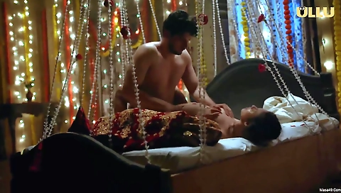 A brunette babe with a perfect body and face is showing off