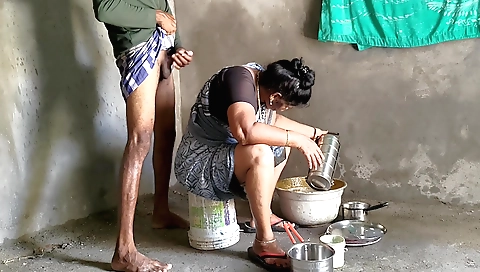 Hot stepmom fucks a stepson and gives him a nice blow job